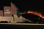 Fire in Jemez Mountains 2011.